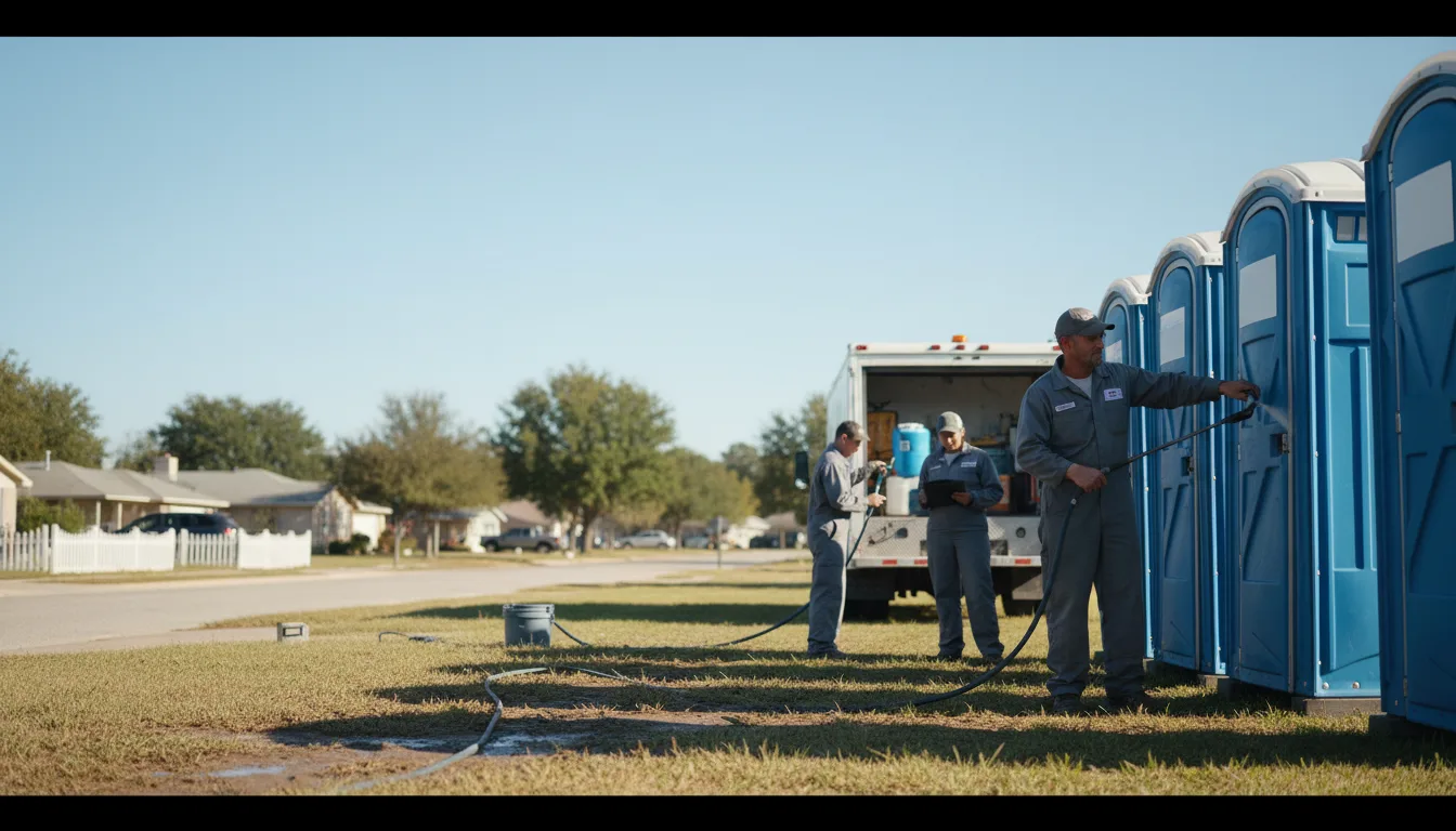 Long-Term Portable Toilet Rental in Stockwell, IN near me